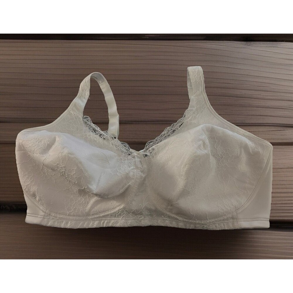 Playtex Wireless Bra Size 44DD White